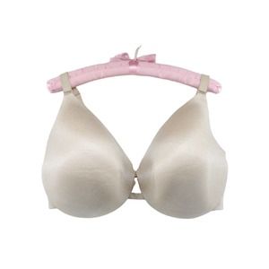 Cacique 42F Bra Lightly Lined Full Coverage UnderWire Beige